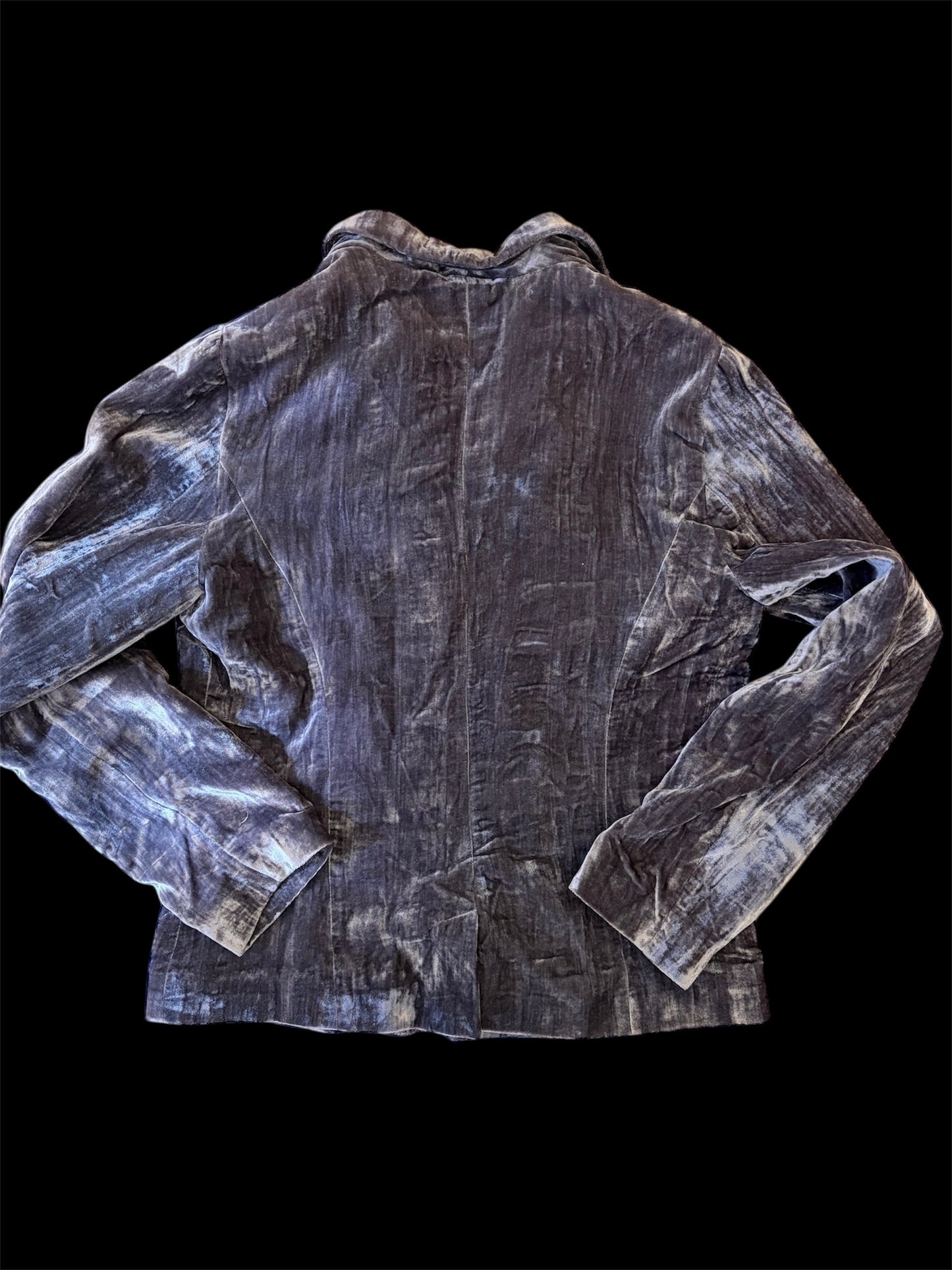 Christian Berg - Gri Kadife Blazer