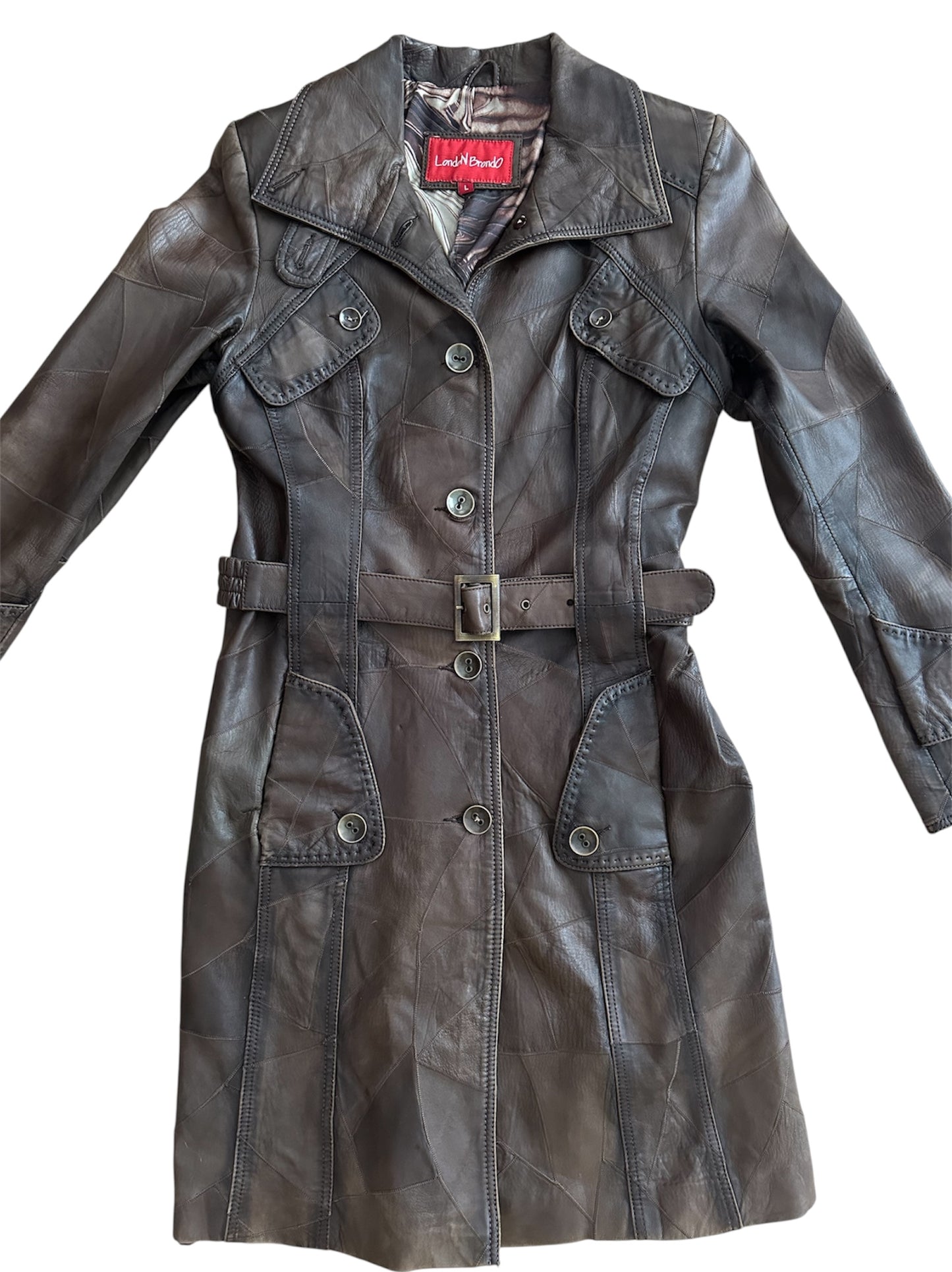 London Brando - Vintage Deri Ceket