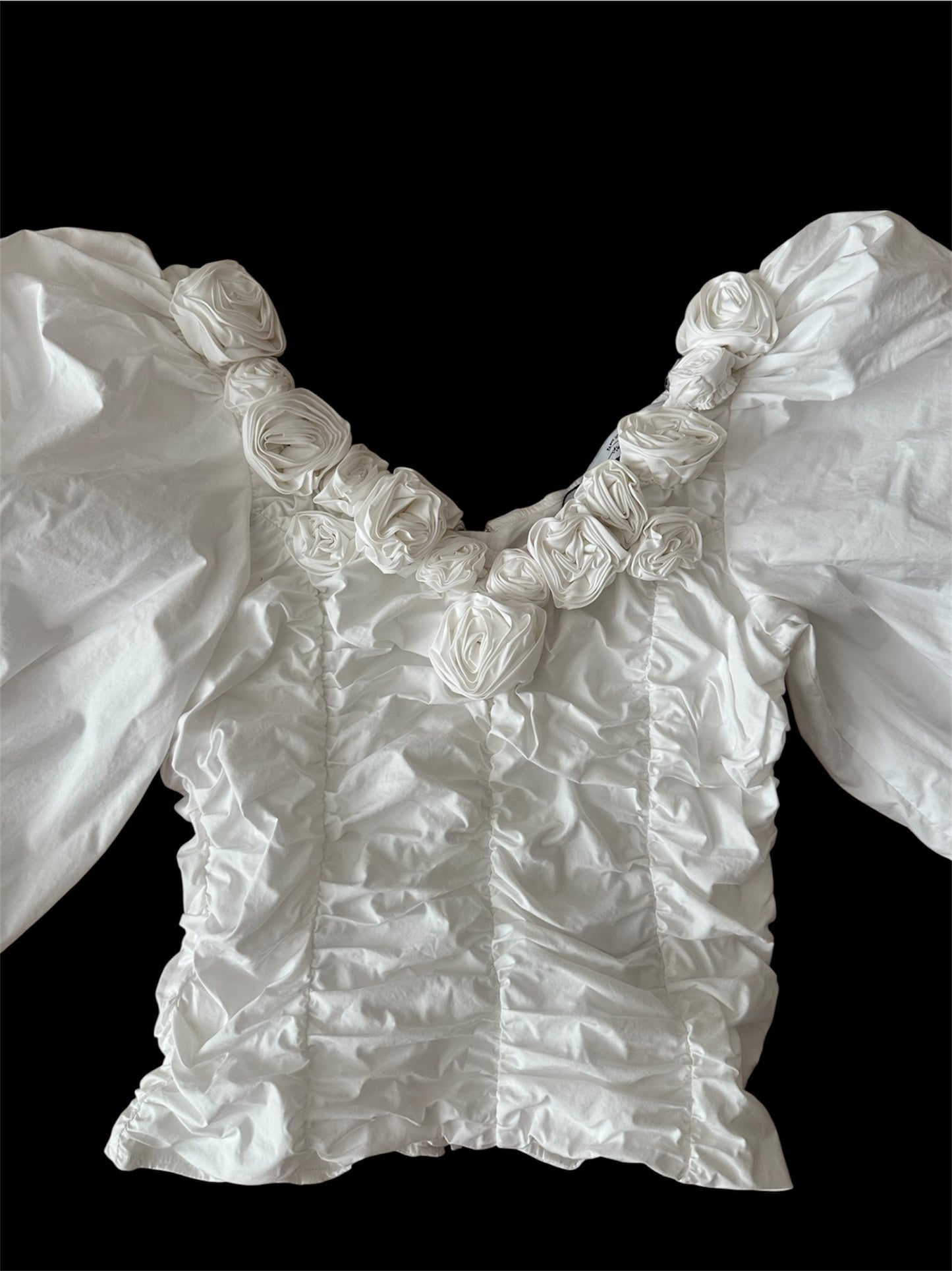 Paris Atelier & Other Stories - Beyaz Balon Kol Bluz