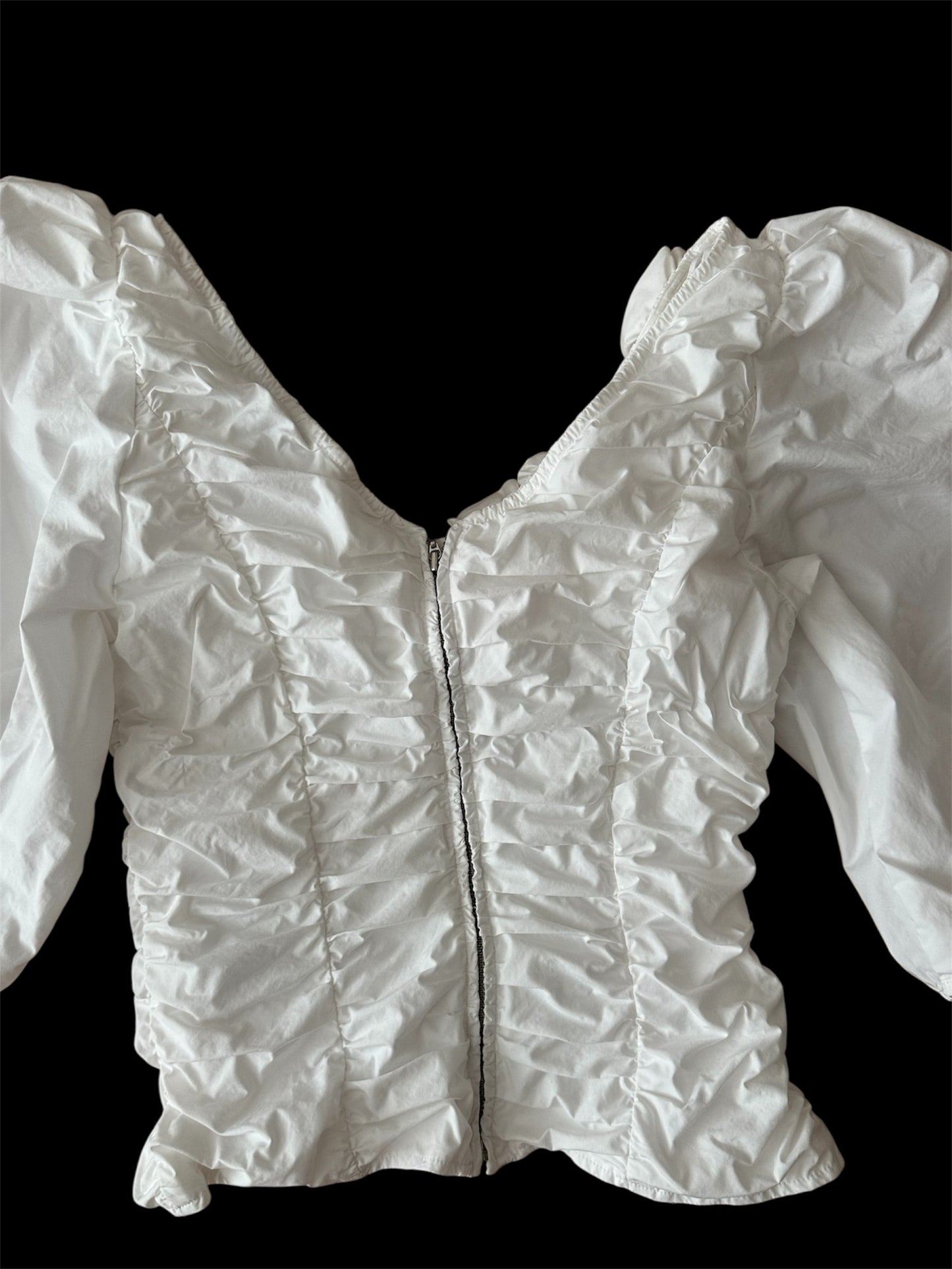 Paris Atelier & Other Stories - Beyaz Balon Kol Bluz