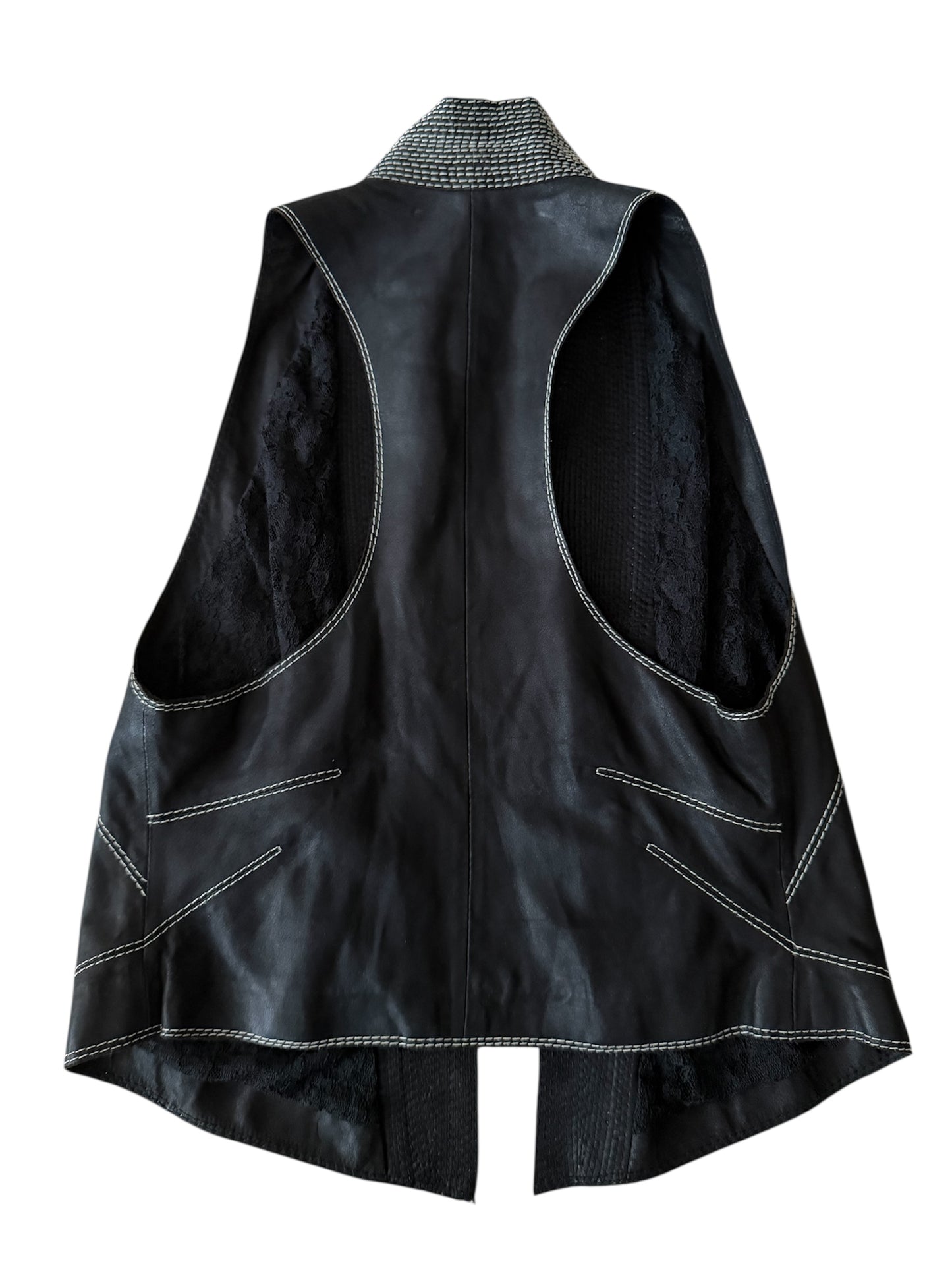 Marc Cain - %100 Gerçek Deri Yelek