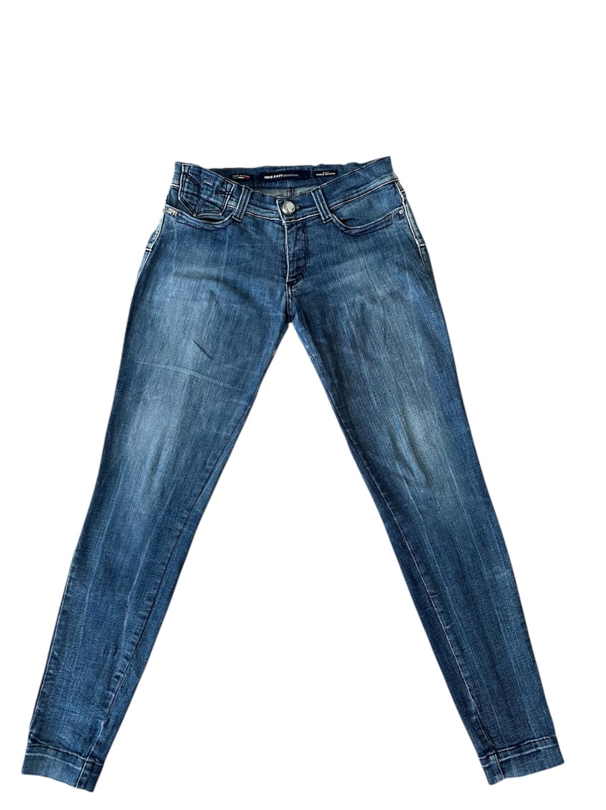 Miss Sixty - Fermuar Detaylı Vintage Düşük Bel Jean