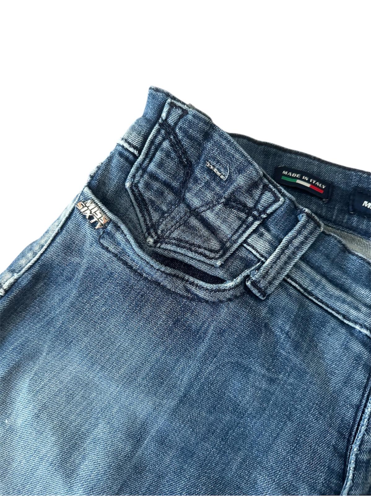 Miss Sixty - Fermuar Detaylı Vintage Düşük Bel Jean