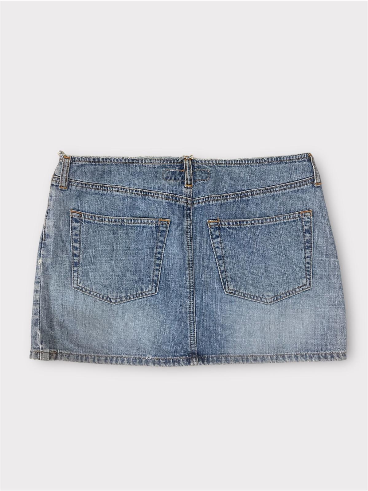 Hollister - Düşük Bel Denim Etek
