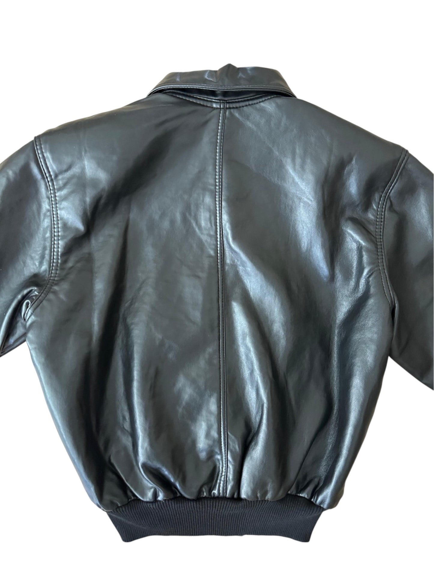 V-Nida Couture - Bomber Deri Ceket