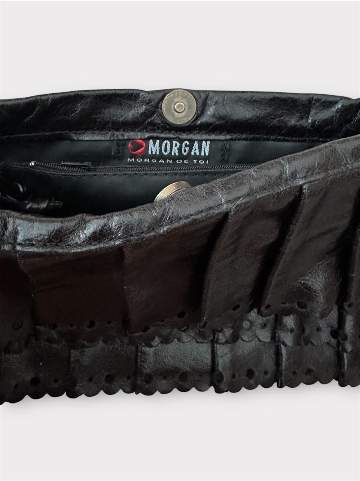 Morgan - Siyah Gerçek Deri Çanta