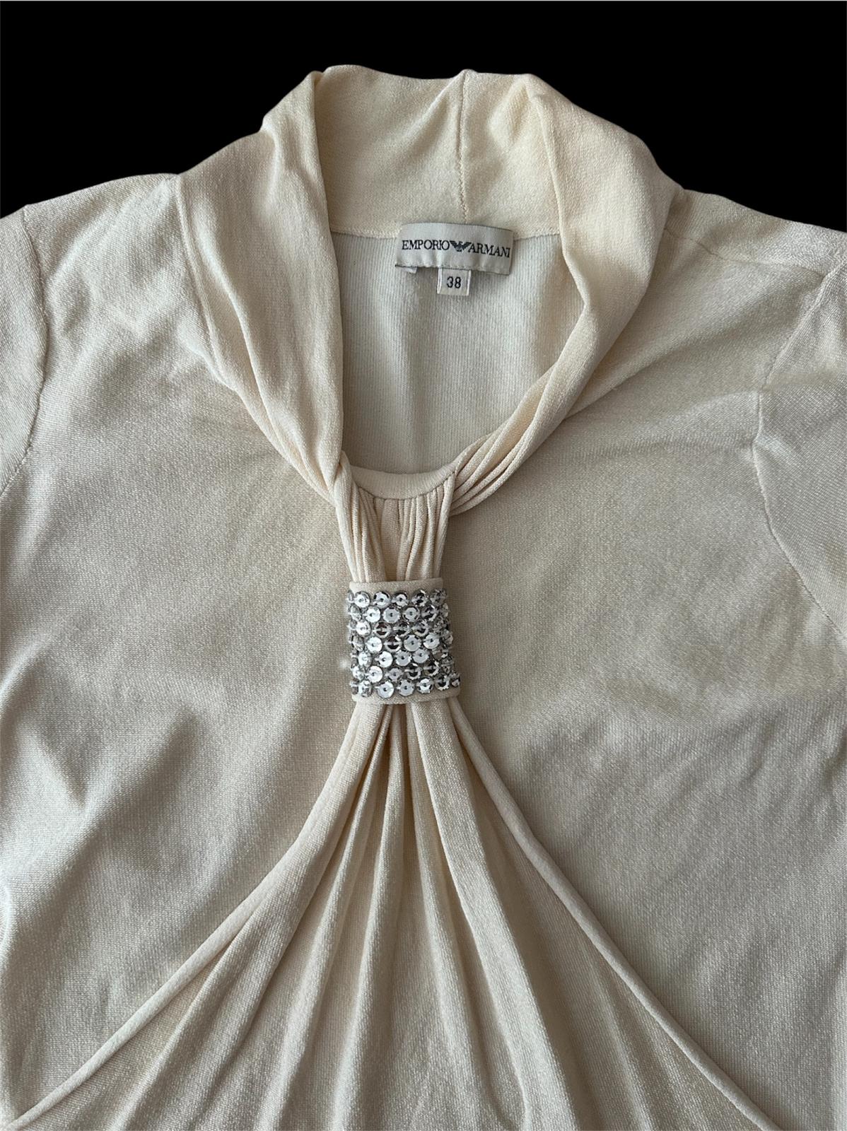 Emporio Armani - İpek Triko Bluz