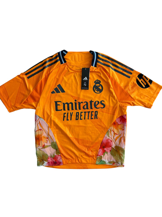 Yanları Tül Detaylı Real Madrid Re-Work Futbol Forması
