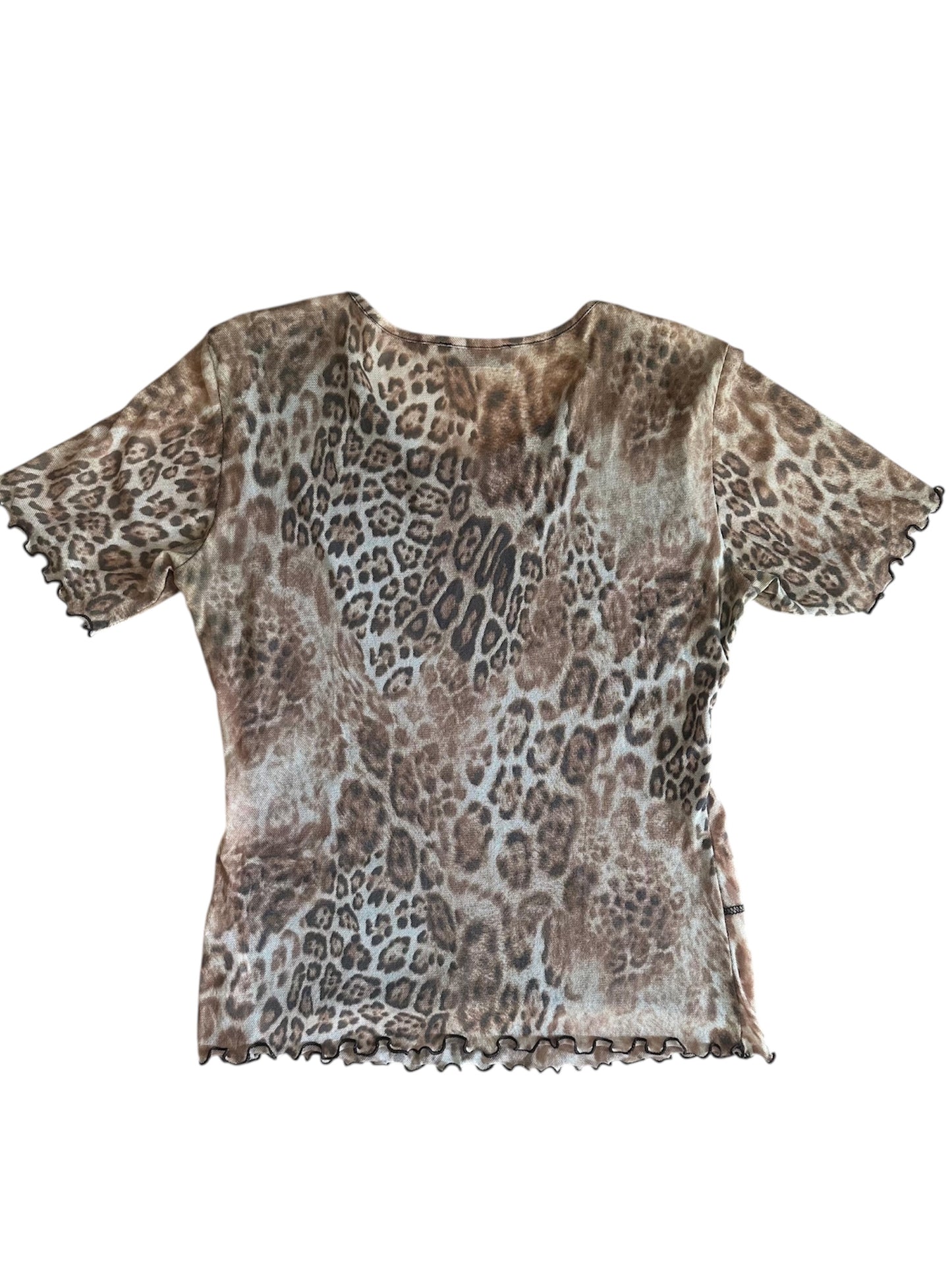 Gerry Weber Edition - Leopar Tül Bluz