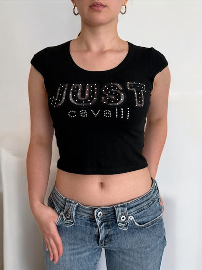 Just Cavalli - Crop Tee