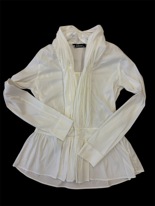 Sidoma - Beyaz Gömlek Bluz