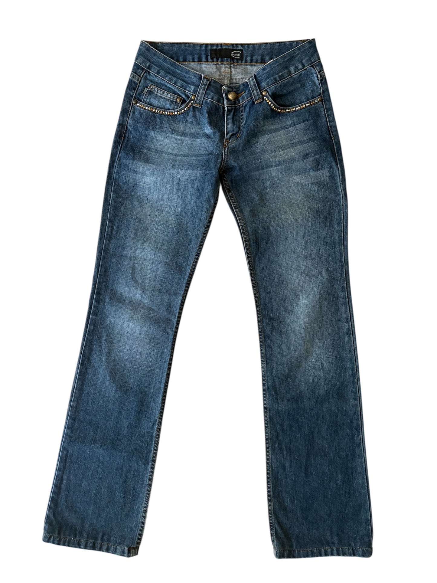 Cavalli - Yılan Detaylı Jean
