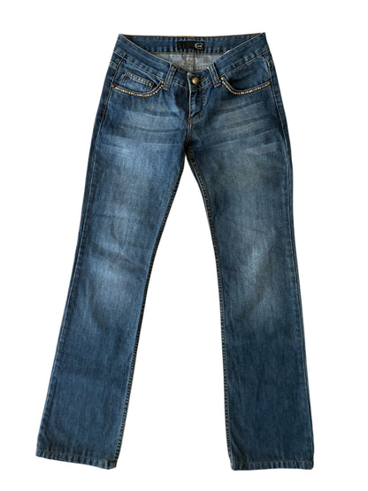 Cavalli - Yılan Detaylı Jean