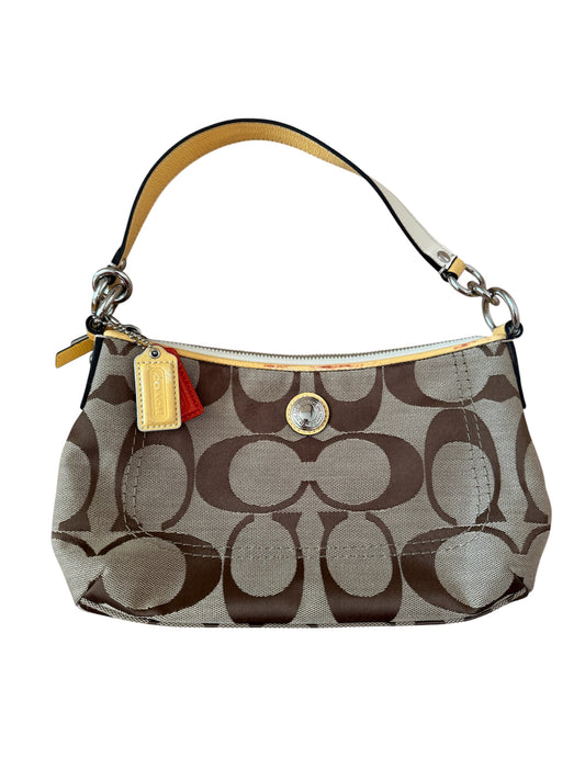 Coach - Sarı Detaylı Çanta