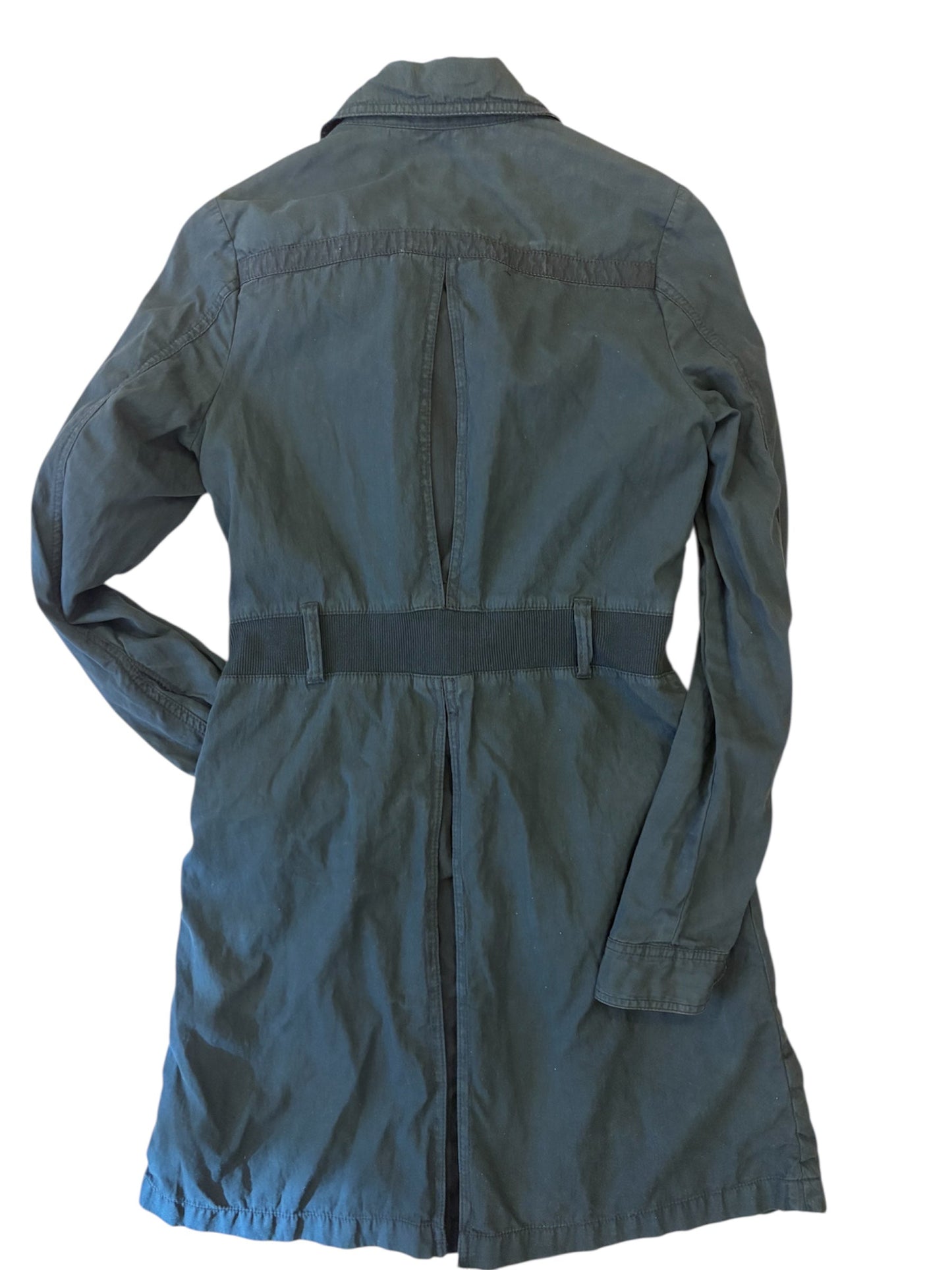 Tommy Hilfiger - Koyu Yeşil Trench