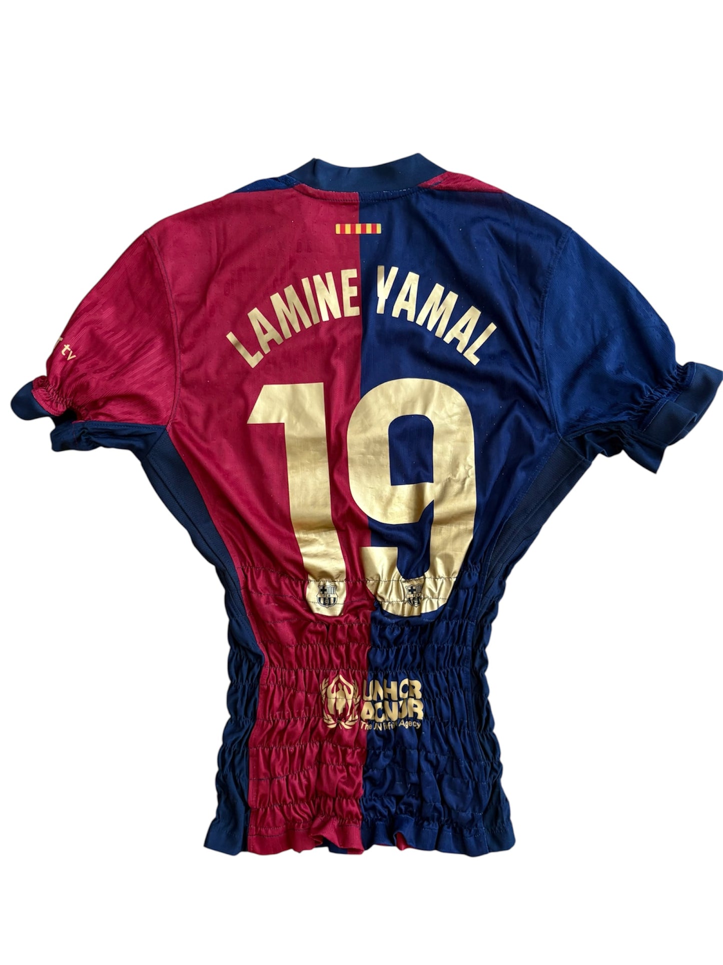 Beli Büzgülü Barcelona Re-Work Futbol Forması