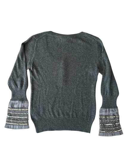 Guess - Kaşmir Karışımlı Taşlı Kazak