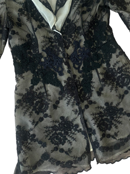 Lolita Lempicka - Dantel Ceket - Etek Takım