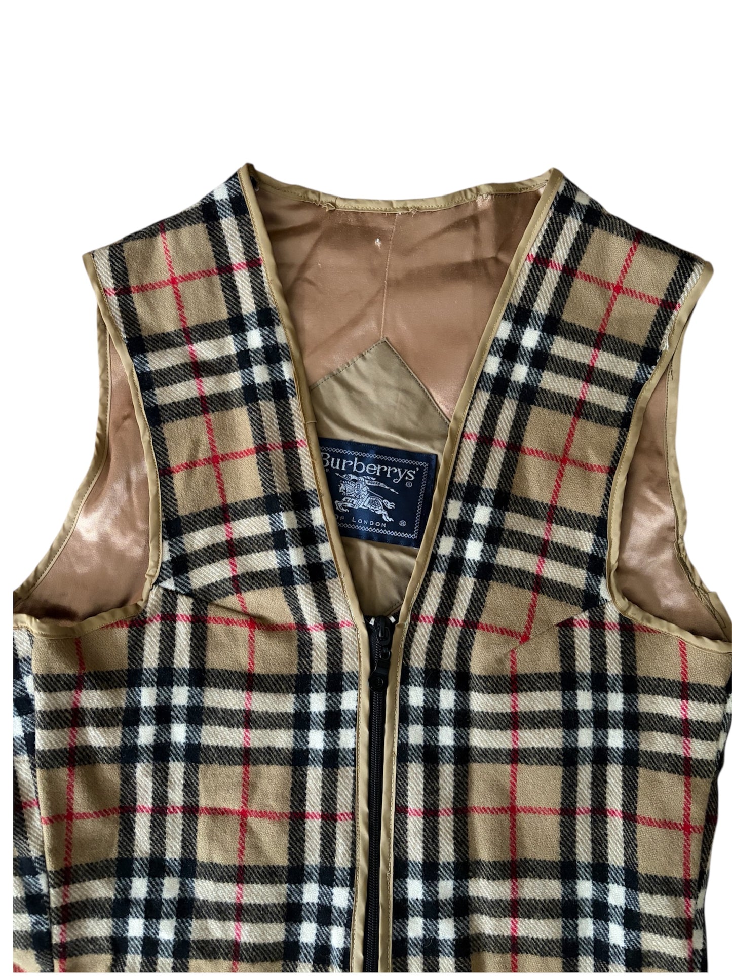 Burberrys’ - Fermuarlı Elbise