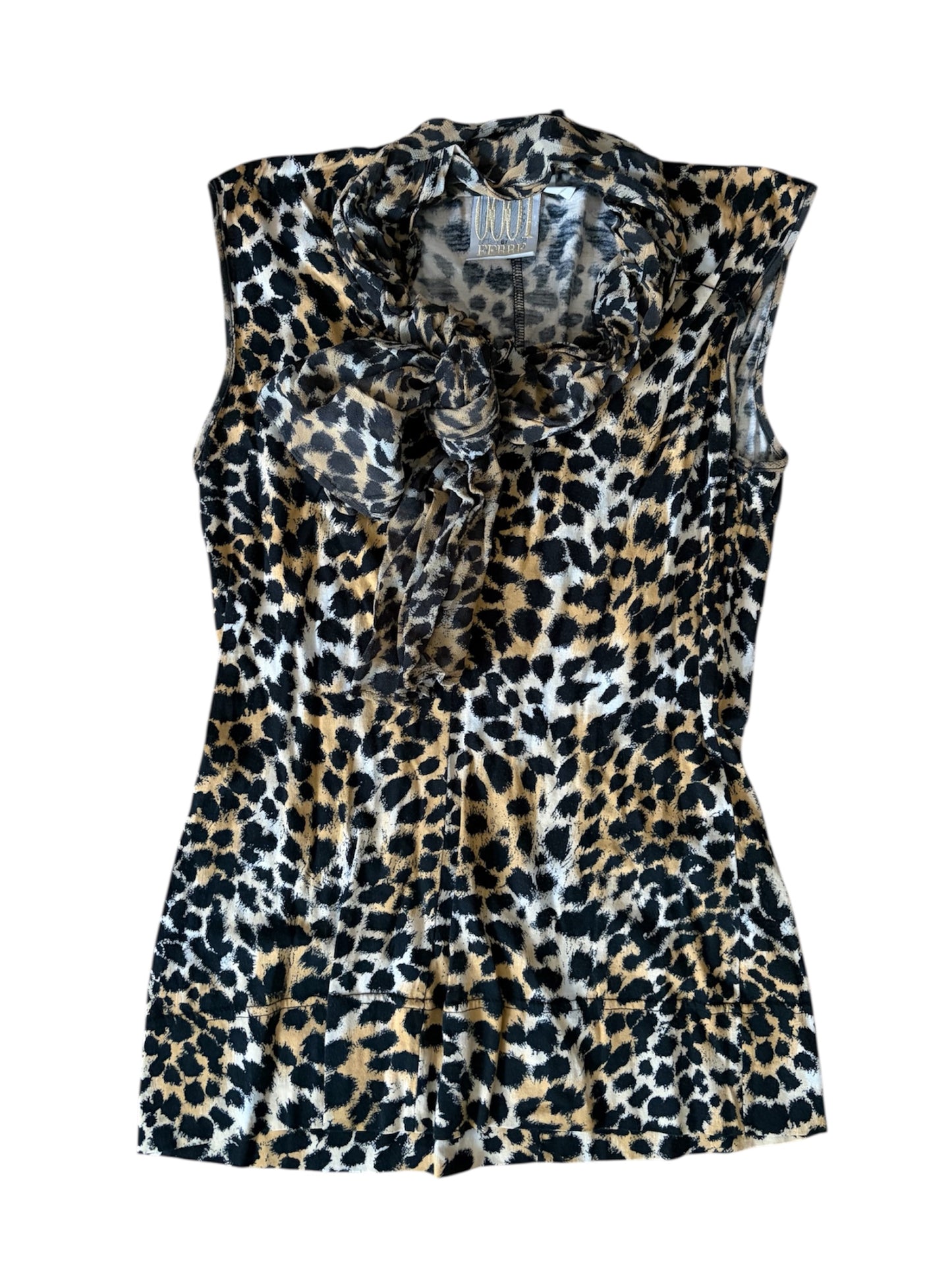 Ferre - Leopar Bluz Fularlı