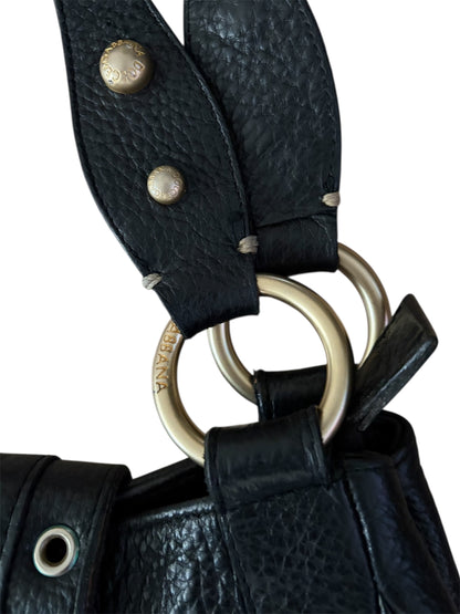 Dolce & Gabbana - Siyah Deri Çanta