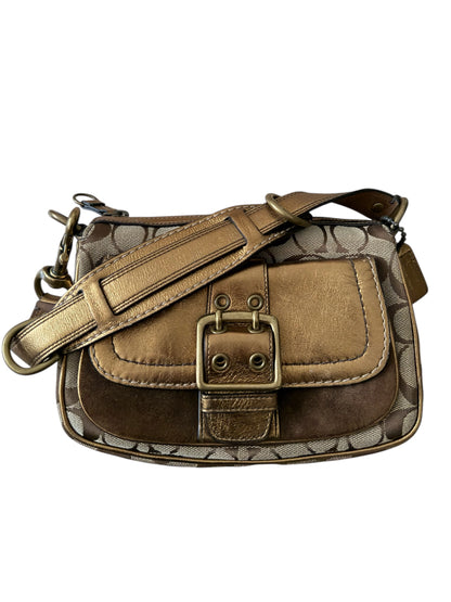 Coach - Special Edition (Fall 2004) Gold & Kahverengi Çanta