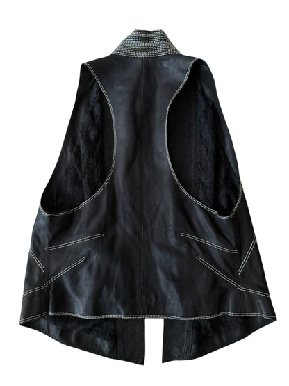 Marc Cain - %100 Gerçek Deri Yelek