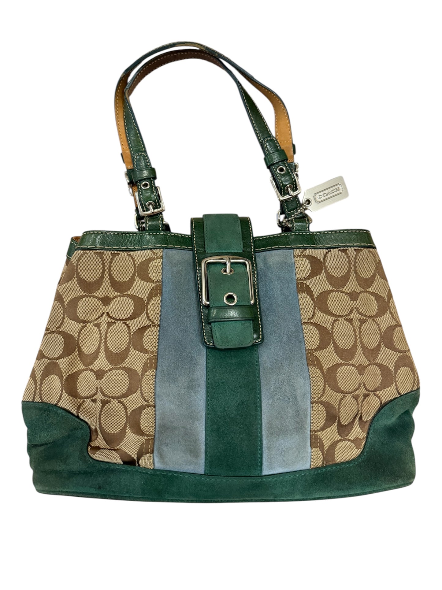Coach - Herritage Signature Canvas Çanta