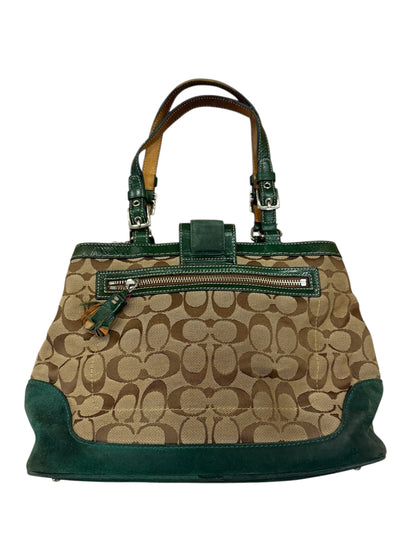 Coach - Herritage Signature Canvas Çanta