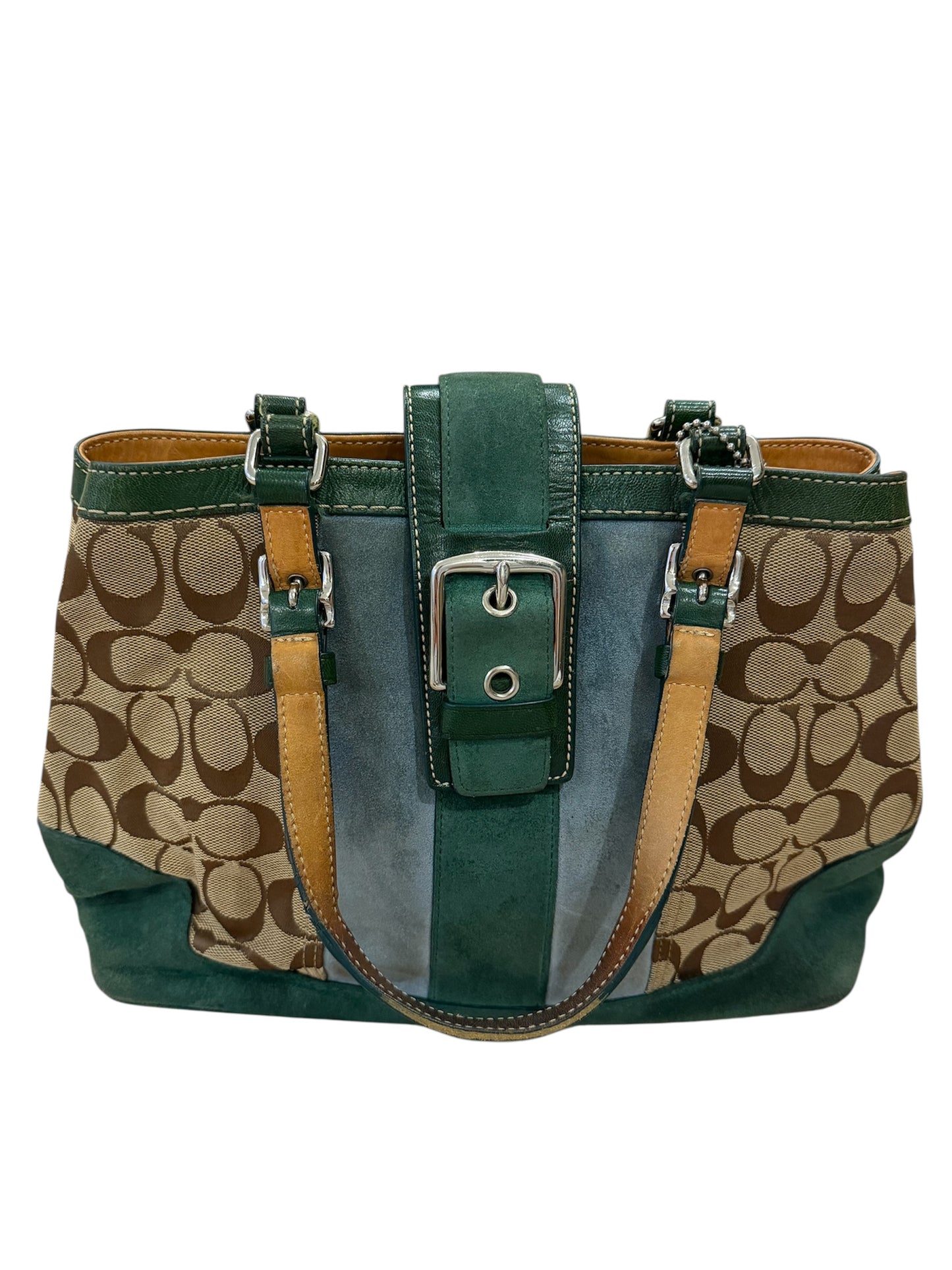 Coach - Herritage Signature Canvas Çanta