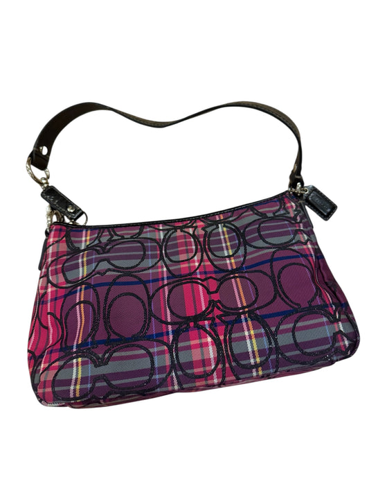 Coach - Simli Pembe Çanta