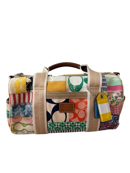 Coach - Patchwork Boston Çanta