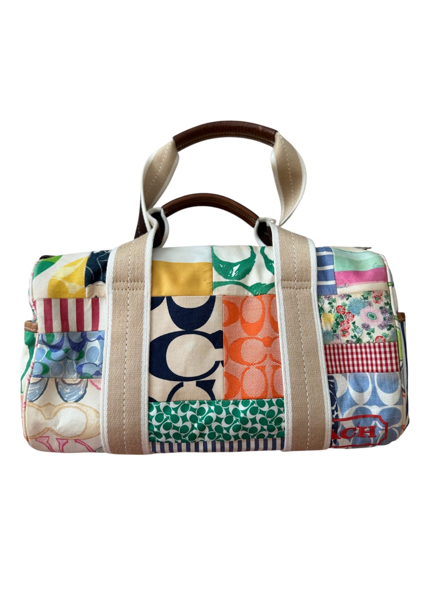 Coach - Patchwork Boston Çanta