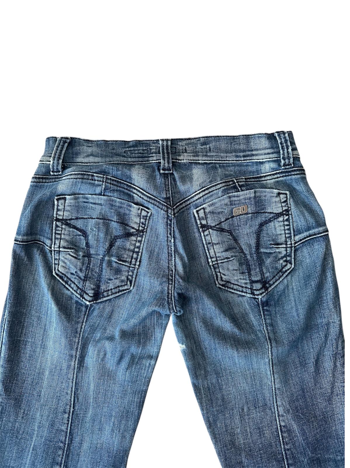 Miss Sixty - Fermuar Detaylı Vintage Düşük Bel Jean