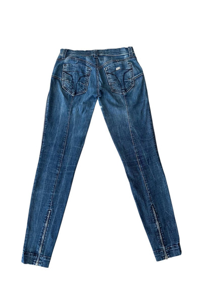 Miss Sixty - Fermuar Detaylı Vintage Düşük Bel Jean