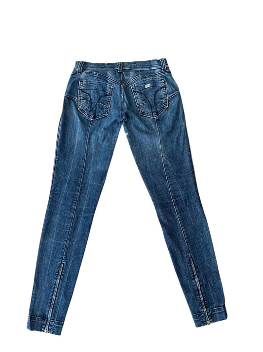 Miss Sixty - Fermuar Detaylı Vintage Düşük Bel Jean