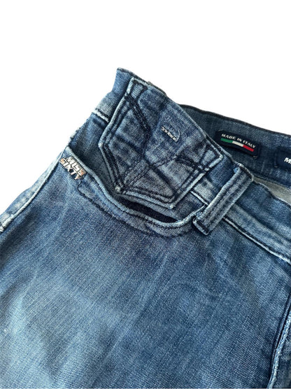 Miss Sixty - Fermuar Detaylı Vintage Düşük Bel Jean
