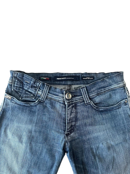 Miss Sixty - Fermuar Detaylı Vintage Düşük Bel Jean