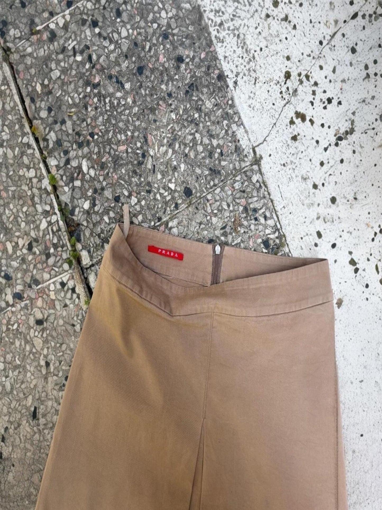 Prada - Bej Vintage Etek