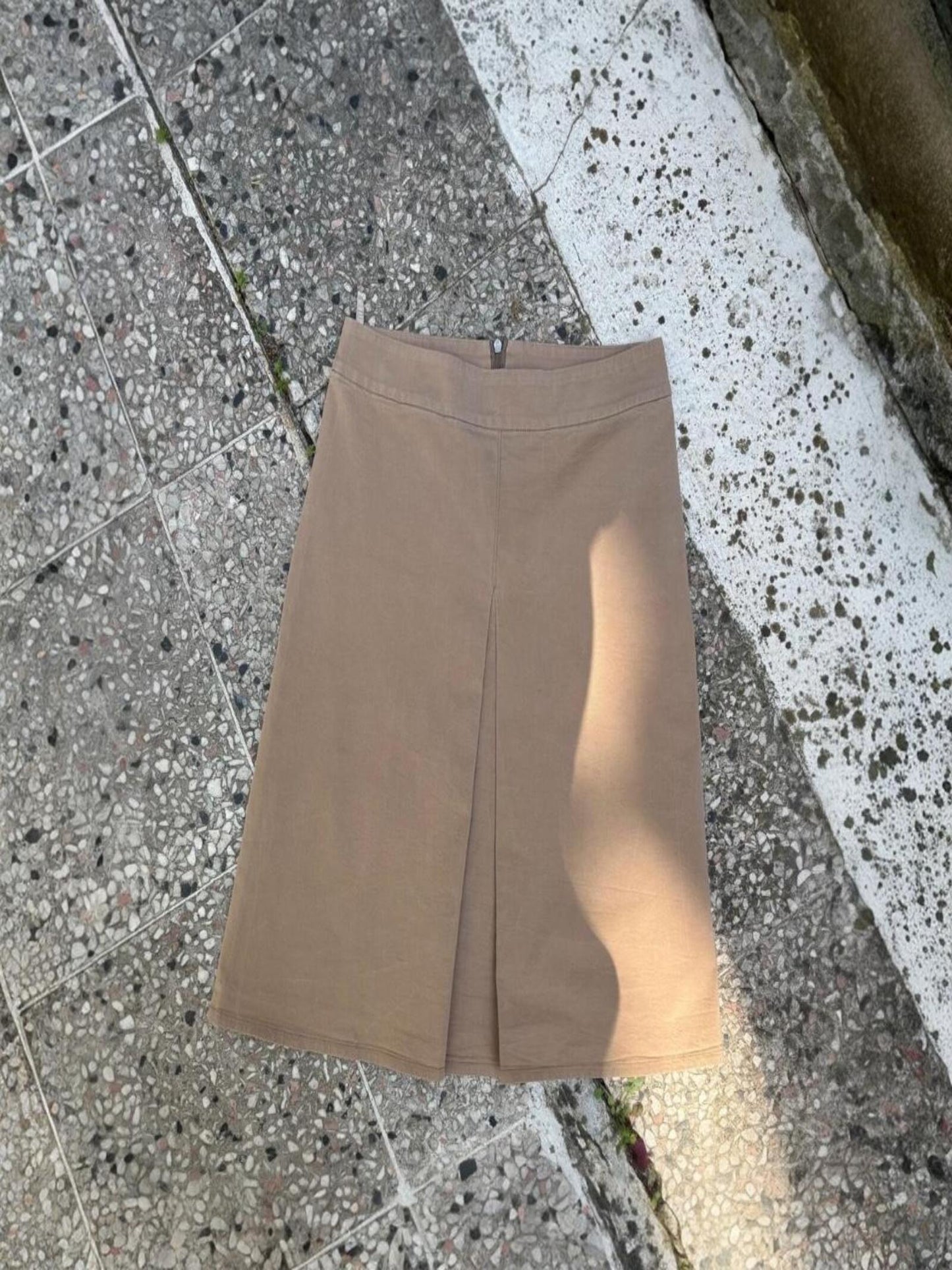 Prada - Bej Vintage Etek