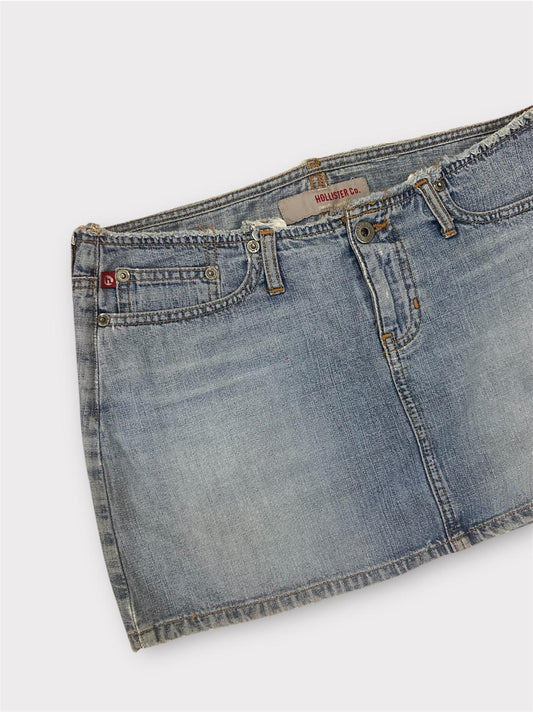 Hollister - Düşük Bel Denim Etek