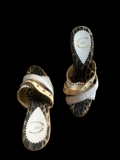 Just Cavalli - Vintage Topuklu Terlik