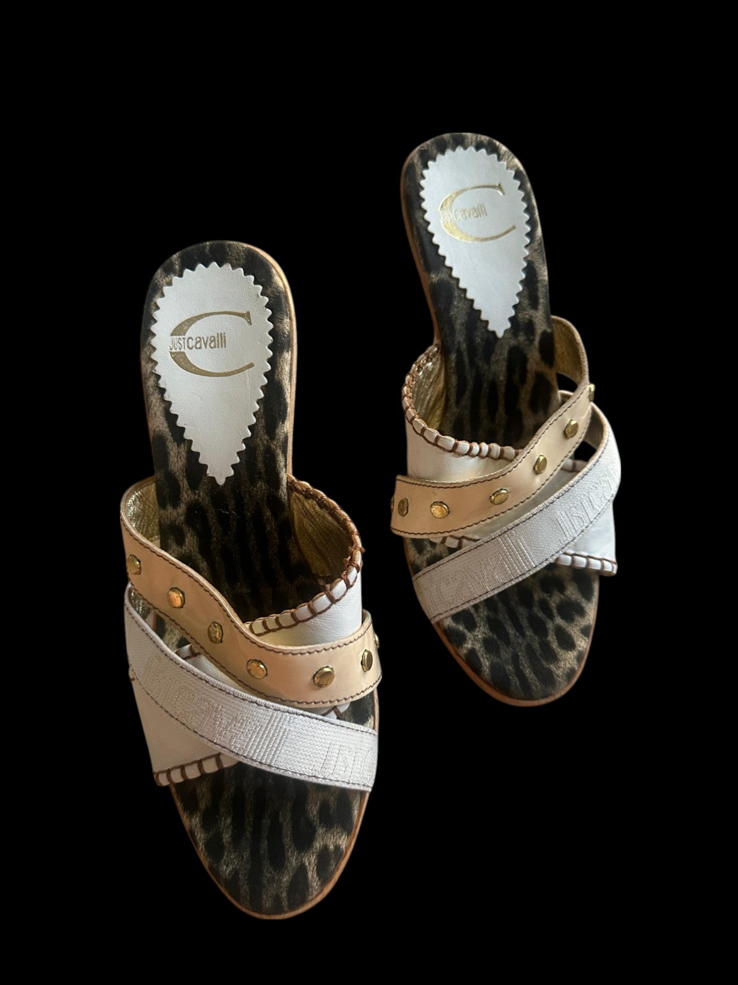 Just Cavalli - Vintage Topuklu Terlik