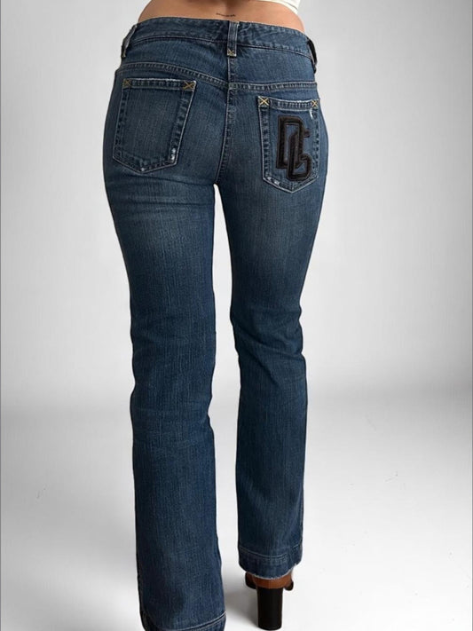Dolce & Gabanna - Arkası İşleme Detaylı Düşük Bel Jean
