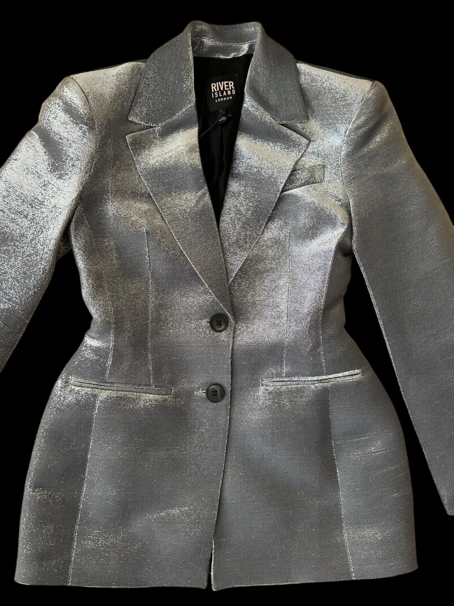River Island - Glam Bel Detaylı Blazer