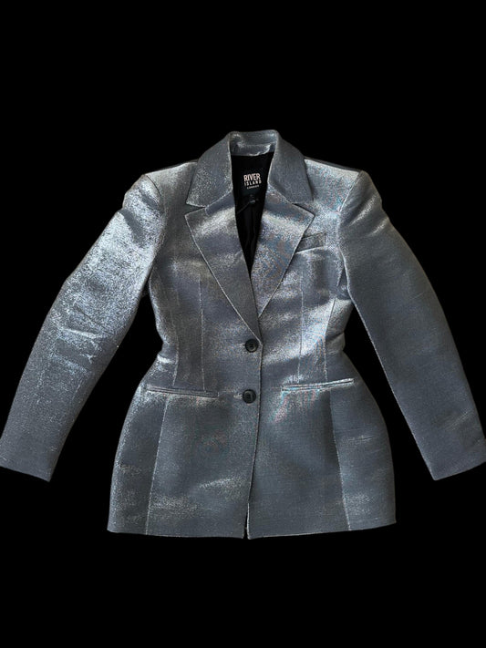 River Island - Glam Bel Detaylı Blazer