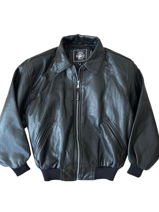 V-Nida Couture - Bomber Deri Ceket