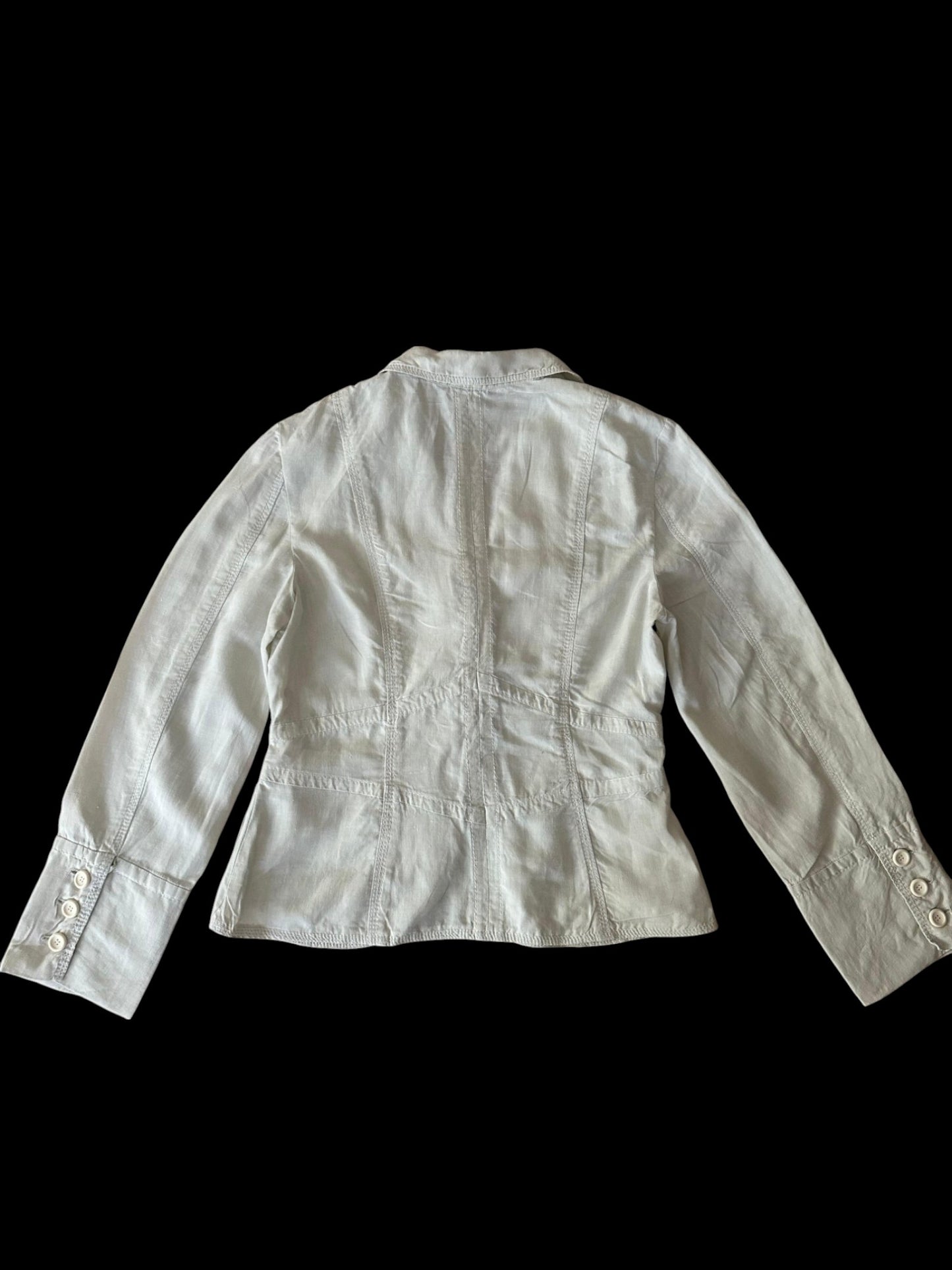 Marc Cain - %100 Keten Blazer
