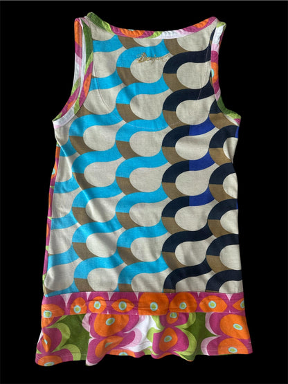 Desigual - Renkli Önden Bağlamalı Tunik