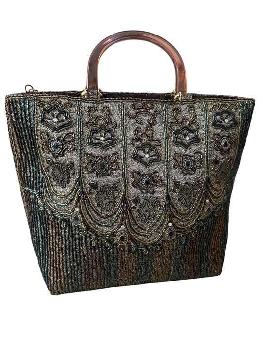 İşleme Detaylı Vintage Çanta